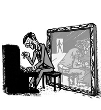 Serge Gainsbourg - illustration for VUmtre Magazine